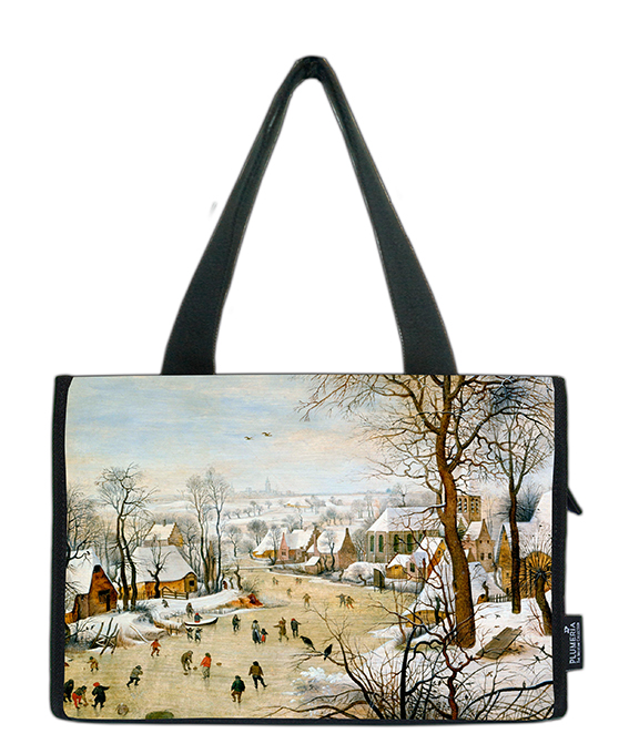 Small Shopper, Bruegel, Winter Landscape