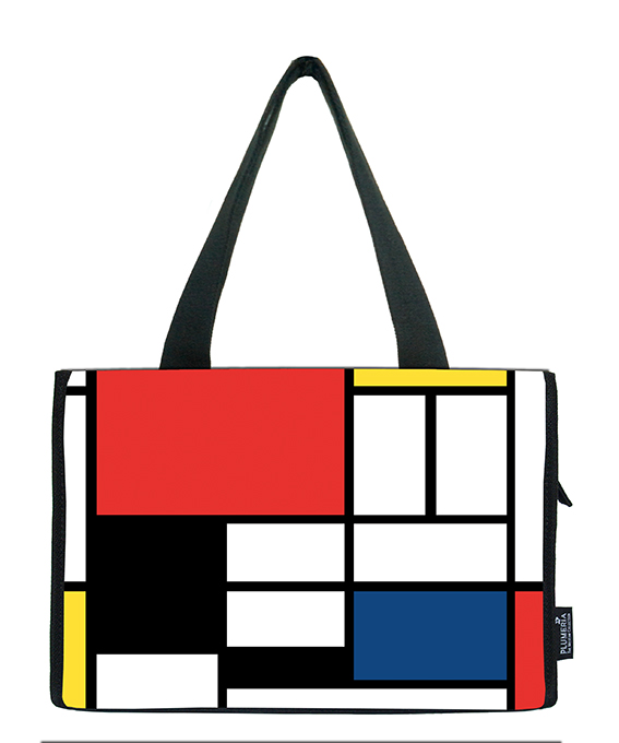 Small Shopper, Mondrian, Composition
