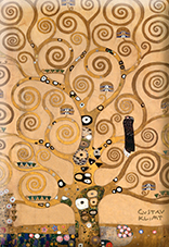 Magnet, Klimt, Tree of Life, 80x55mm